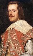 VELAZQUEZ, Diego Rodriguez de Silva y, Details of King philip iv of spain